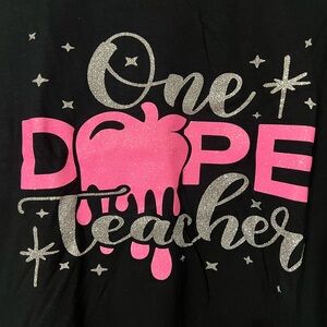 Teacher - Gildan Black Heavy Cotton T-Shirt